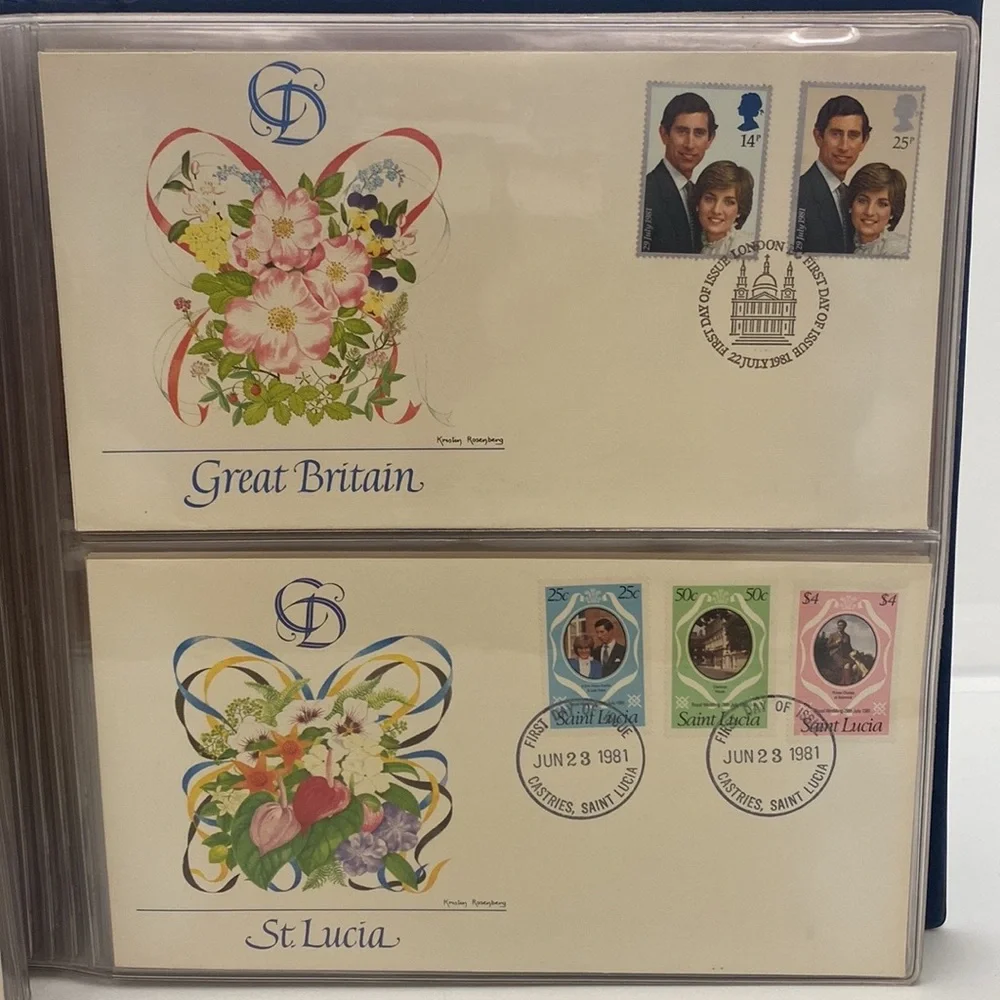 The Royal Wedding of Prince Charles and Lady Di - First Day Cover Bundle